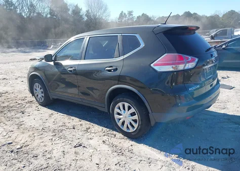 2016 Nissan Rogue S из США, поврежденный, VIN JN8AT2MV2GW152628